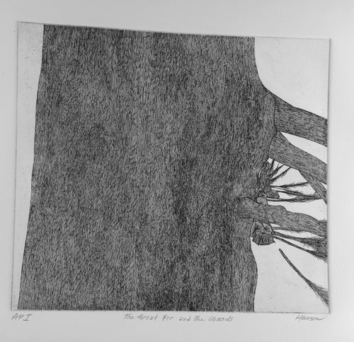 The Great Fir and the Woods by Art Hansen - Davidson Galleries