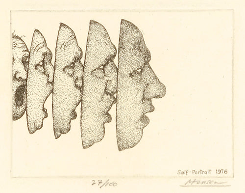 Self Portrait 1976 by Art Hansen - Davidson Galleries