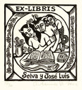 Selva y José Luis (Ex Libris) by Artemio Rodriguez - Davidson Galleries