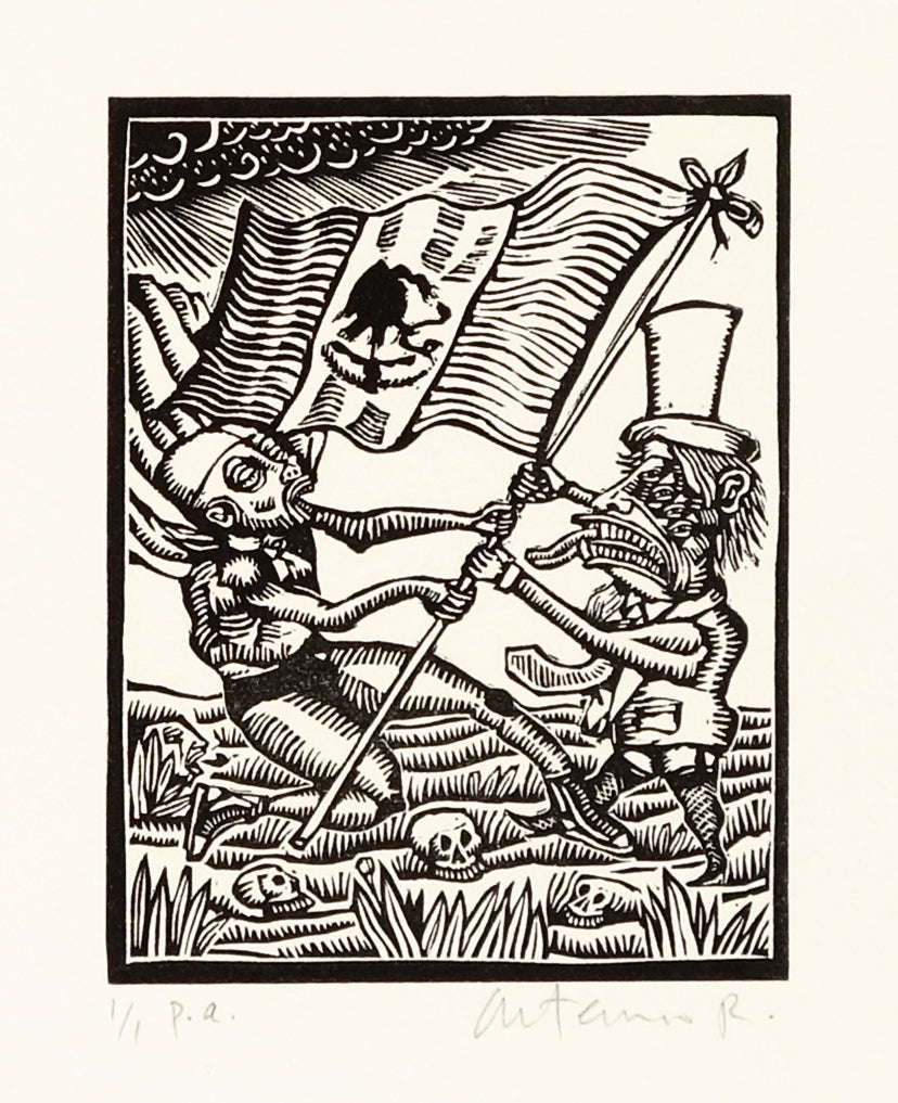 Untitled (Fight for the Flag) by Artemio Rodriguez - Davidson Galleries