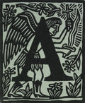 "A" with angel by Artemio Rodriguez - Davidson Galleries