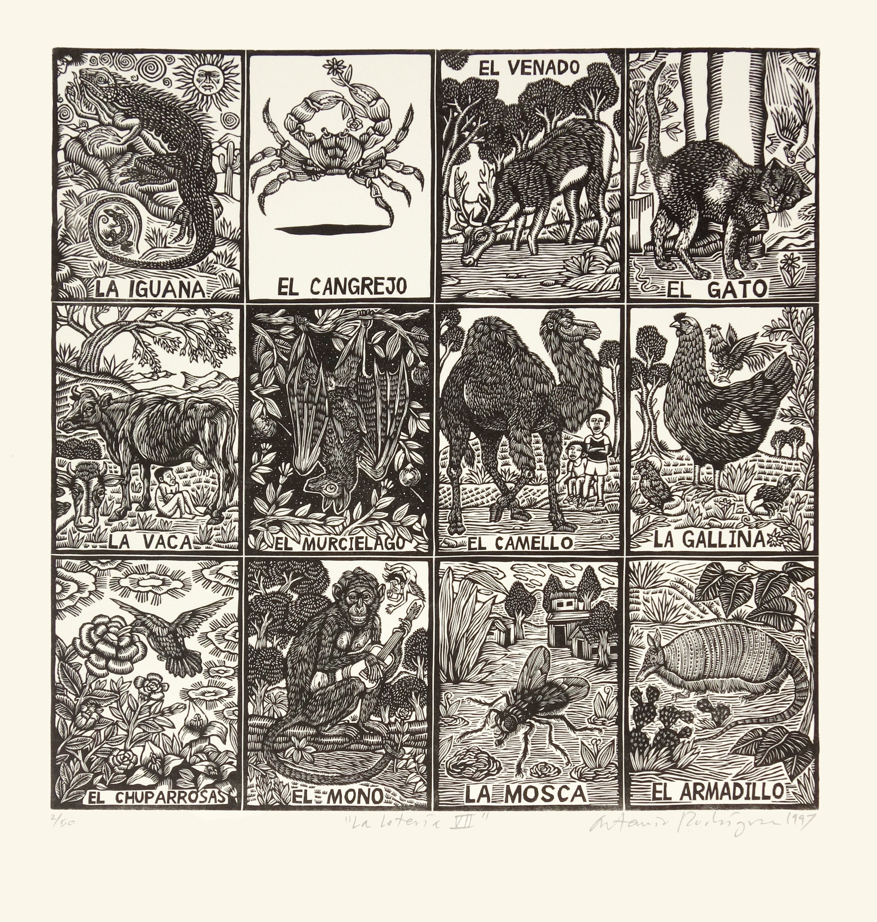 La Lotería VII by Artemio Rodriguez - Davidson Galleries