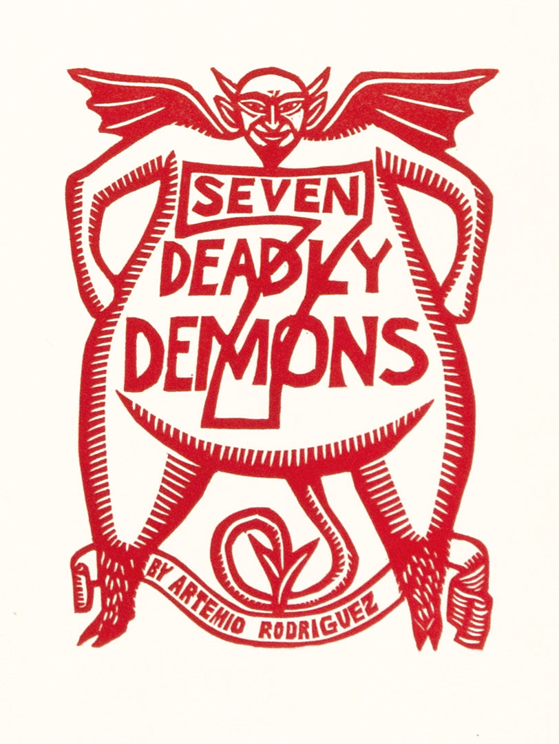 Seven Deadly Demons Title Page by Artemio Rodriguez - Davidson Galleries