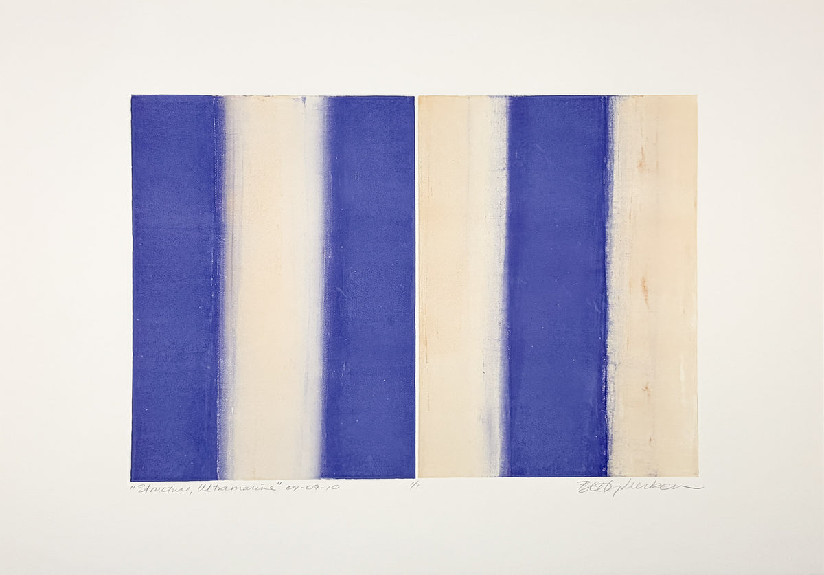 Structure, Ultramarine by Betty Merken - Davidson Galleries