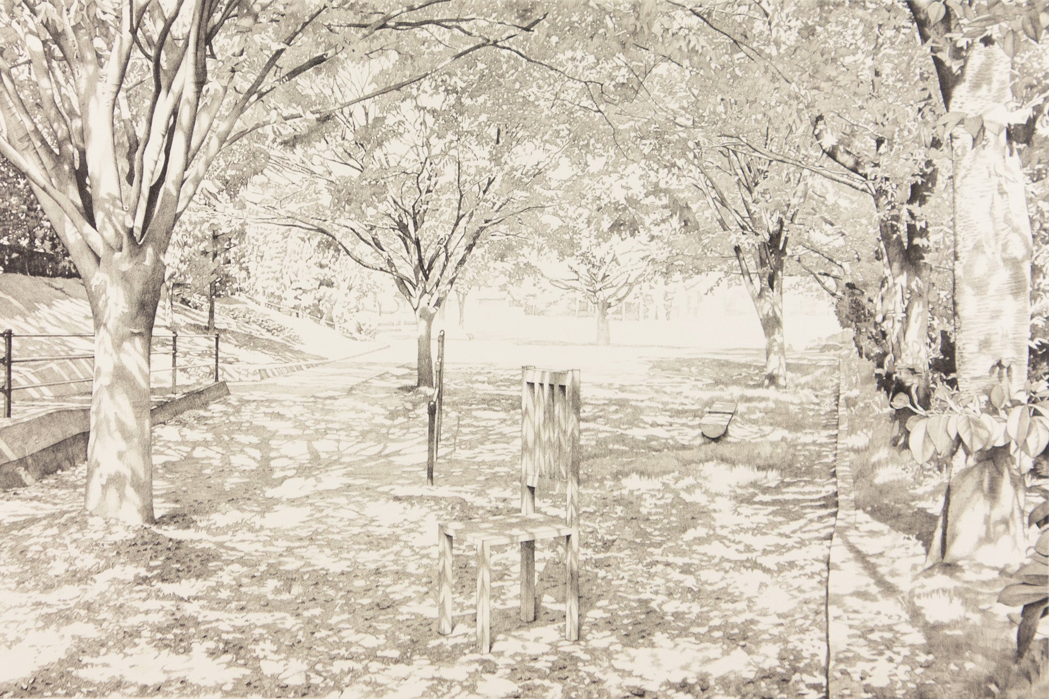 The Sunshine Filtering Through Foliage #3 by Keisuke Yamamoto - Davidson Galleries