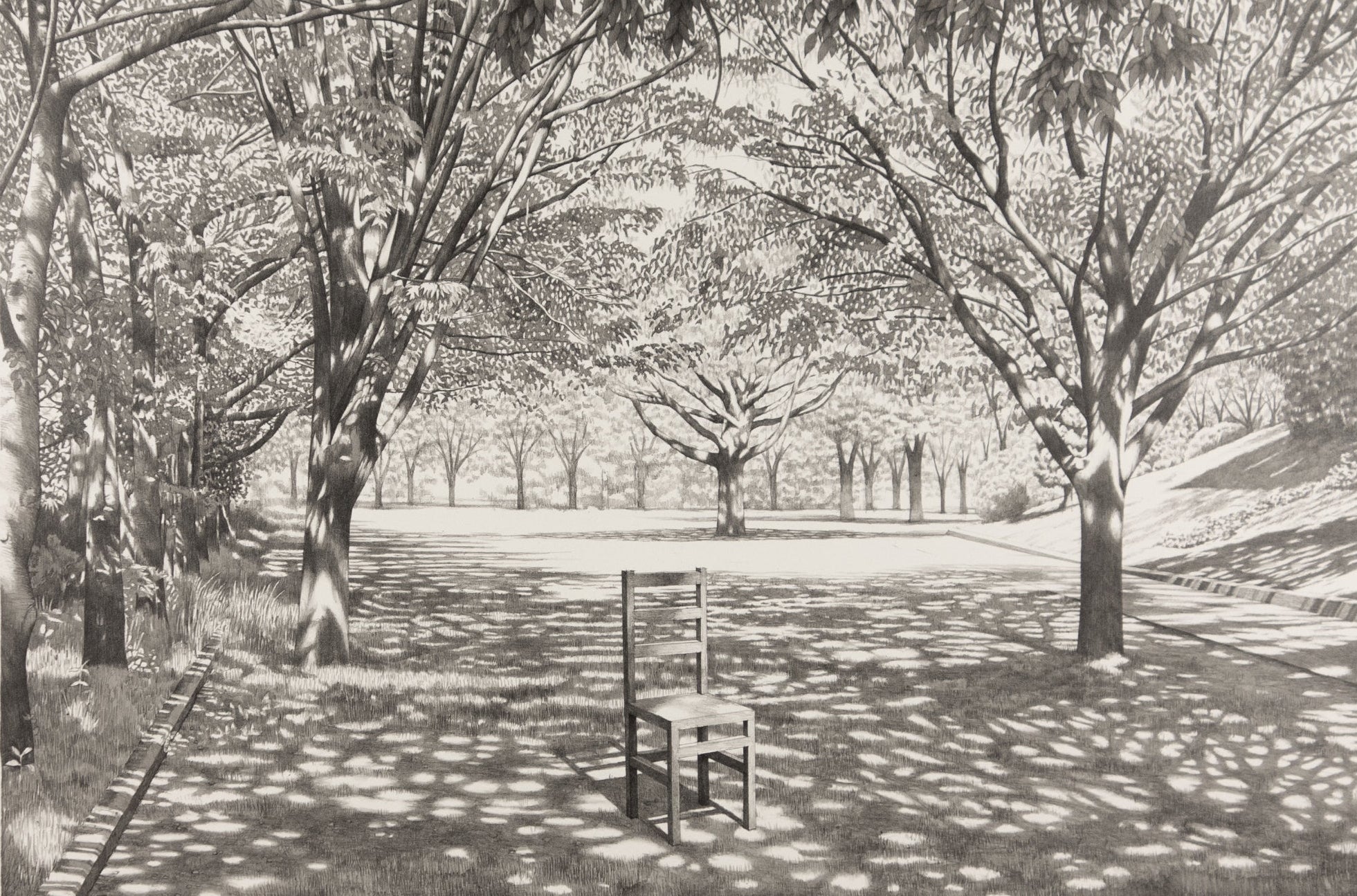 The Sunshine Filtering Through Foliage #4 by Keisuke Yamamoto - Davidson Galleries