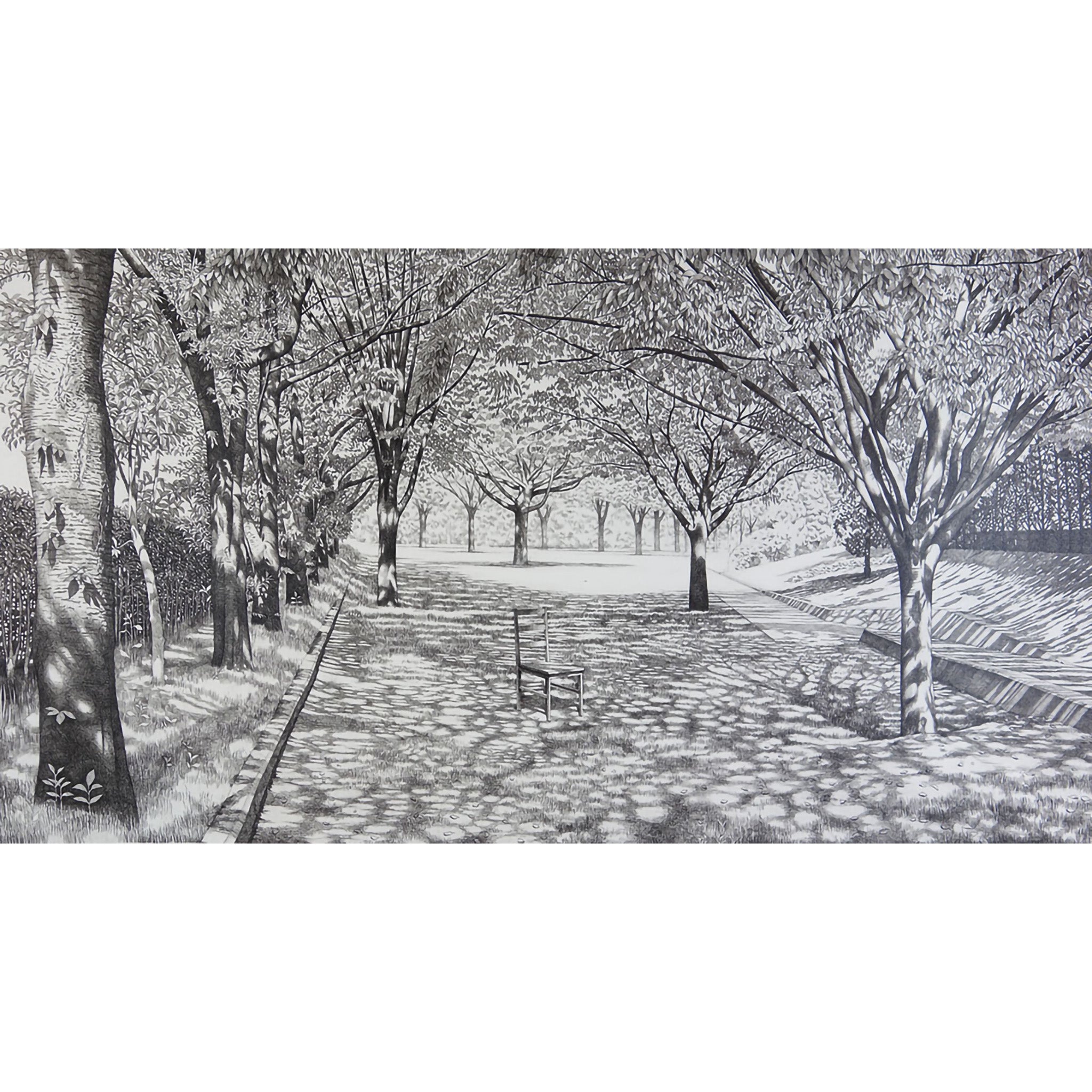 The Sunshine Filtering through Foliage #5 by Keisuke Yamamoto - Davidson Galleries