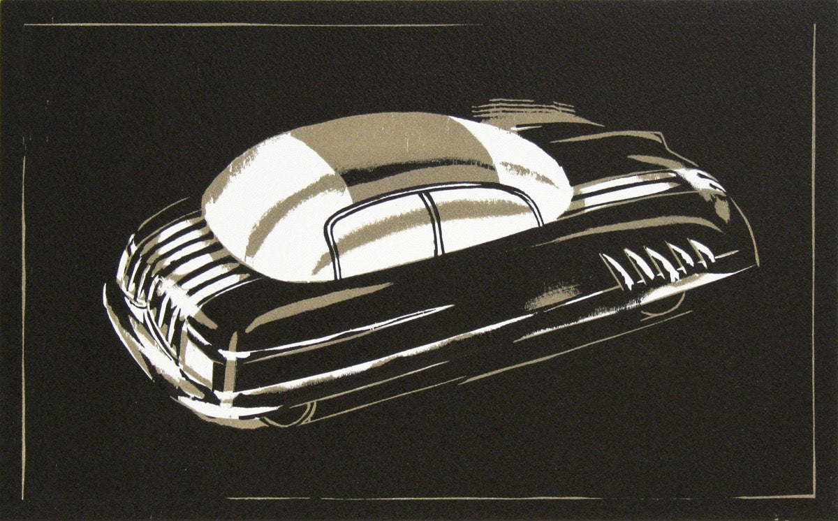 1940s Car of the Future III by Lockwood Dennis - Davidson Galleries