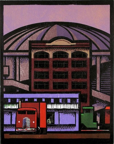 Kingdome and Warehouses by Lockwood Dennis - Davidson Galleries
