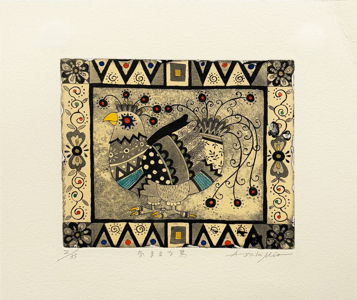 Unrestrained Bird by Mio Asahi - Davidson Galleries
