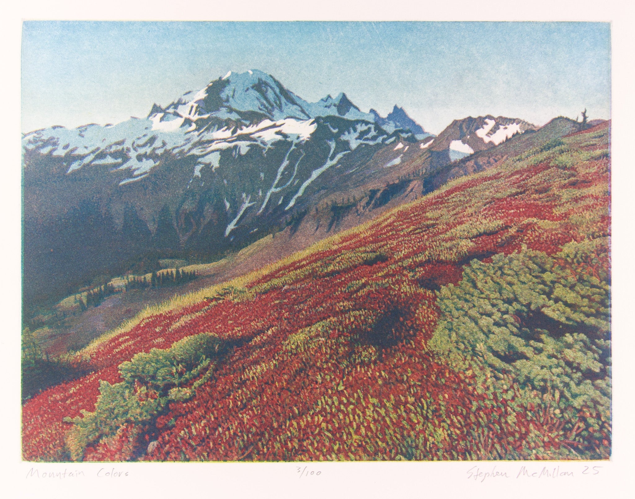 Mountain Colors by Stephen McMillan - Davidson Galleries