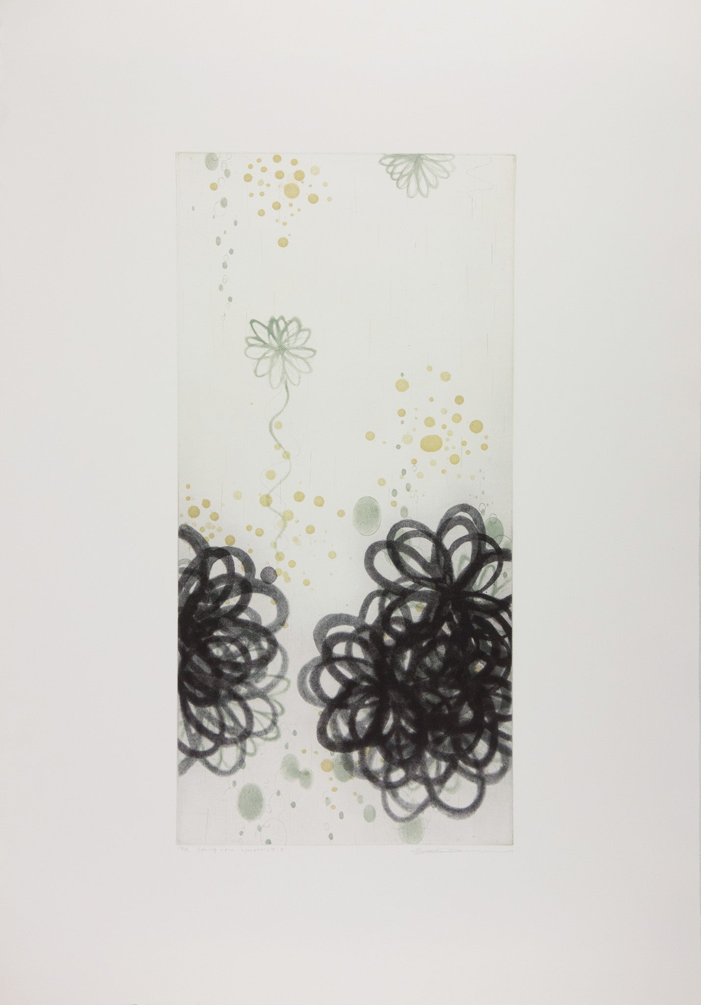 Spring Rain - Symphony IV - D by Seiko Tachibana - Davidson Galleries